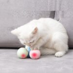 New Self-Hi Pussy Cat Music Ball Sounds And Bites Toys