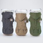 Cap dog coat
