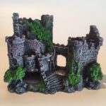 Fish tank resin castle decoration