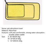 Pet Absorbent Towel Multi-size High Quality Pet Bath Towel