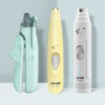 Pet Nail Clippers With LED Light Dogs Cat Nail Scissors Professional Trimmer Tool Care Grooming Supplies
