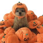 Cute Pet Hat Halloween Pumpkin Pet Dog Cat Hat Dress Up Headdress Small Dog Cat Cosplay Costume Decorative Hat Pet Accessoires