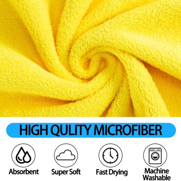 Dog Towels For Drying Dogs Drying Towel Dog Bath Towel, Quick-drying Pet Dog And Cat Towels Soft Fiber Towels Robe Super Absorbent Quick Drying Soft Microfiber Pet Towel For Dogs, Cats Yellow