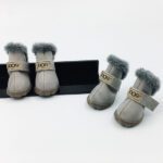 Dog Thick Snow Boots Keep Warm Teddy Autumn And Winter VIP Shoes