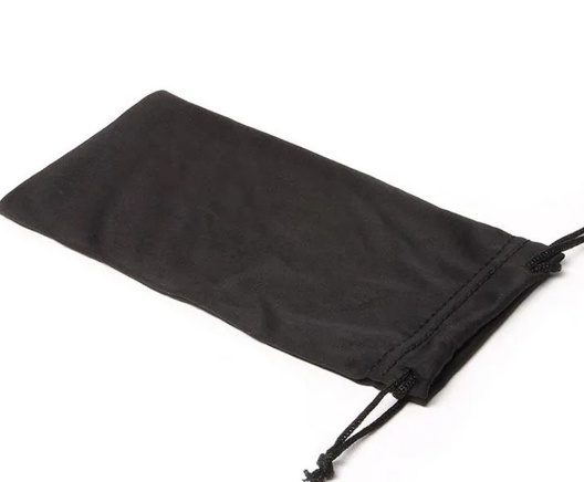 Outdoor Carrying Sunglasses Storage Bag Pressure-proof Flannel Bag