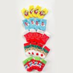 Christmas Pet Dog Socks Santa Claus Elk