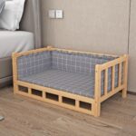Bed Summer Wooden Wooden Bed Pet Dog Bed