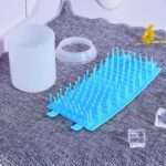 Pet Paw Cleaner Cleaning Kit Cup Soft Brush Can