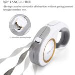 Durable Retractable Nylon Dog Leash - Automatic Extending Small Medium Pet Walking Lead Rope