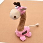 Plush toy giraffe cats and dogs pet toys