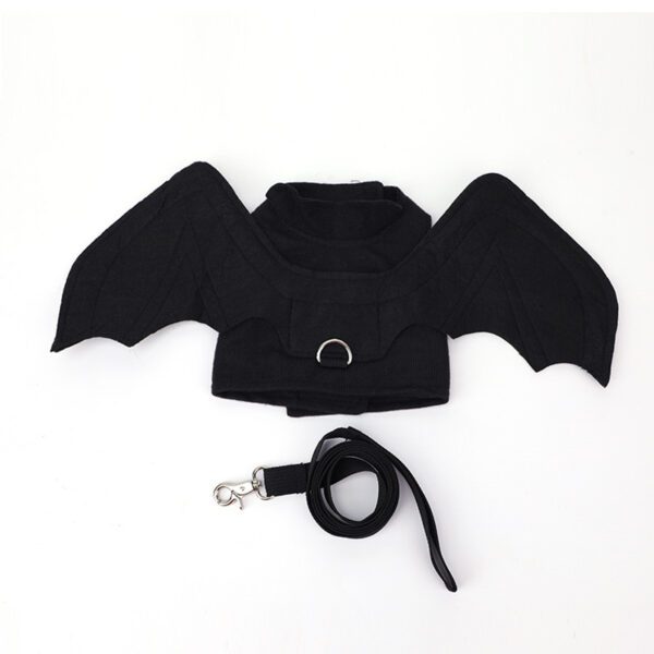 Pet Dog Halloween Wings Cool Black Bat