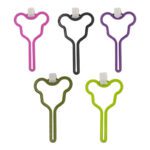 Pet Poop Bag Holder Hands-free Fixed Clip Dog Walking Cleaning Supplies Pet Cat Dog Poop Bag Dispenser Velcro Color Random