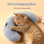 Dog Cat Sleeping Moon Pillow Small Dog Plush Pillow