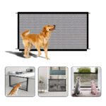 Pet Dog Fence, Foldable Isolation Net, Dog Safety Protection Fence, No Drilling Required  Household Pet Isolation Fence, Balcony Dog And Cat Isolation Net Fence, Indoor Obstacle Safety Protection